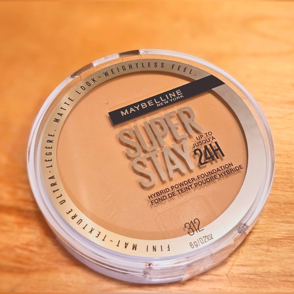 NEW Maybelline Super Stay 24H Hybrid Powder-Foundation Shade 312 6g - Picture 4 of 8